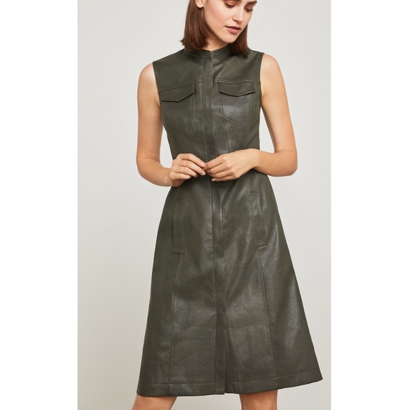 HOLIDAY PICK 💋 Faux-Leather Dress - Picture 4 of 4